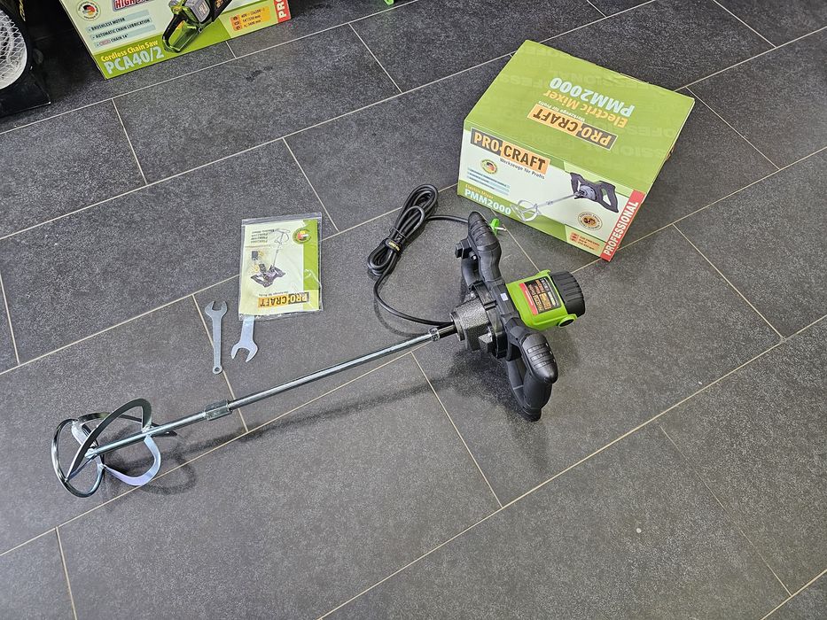 Миксер строительный ProCraft PMM2000 Professional Гарантия Медная Обм.