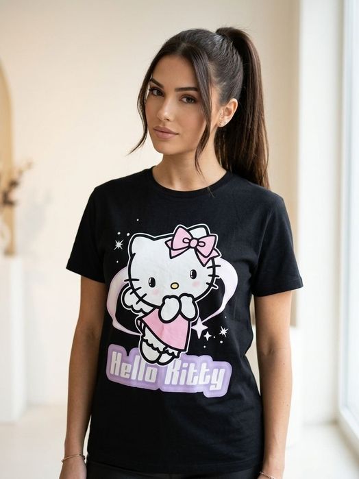 Футболки оверсайз Hello Kitty и Гарфилд (FB Sister)