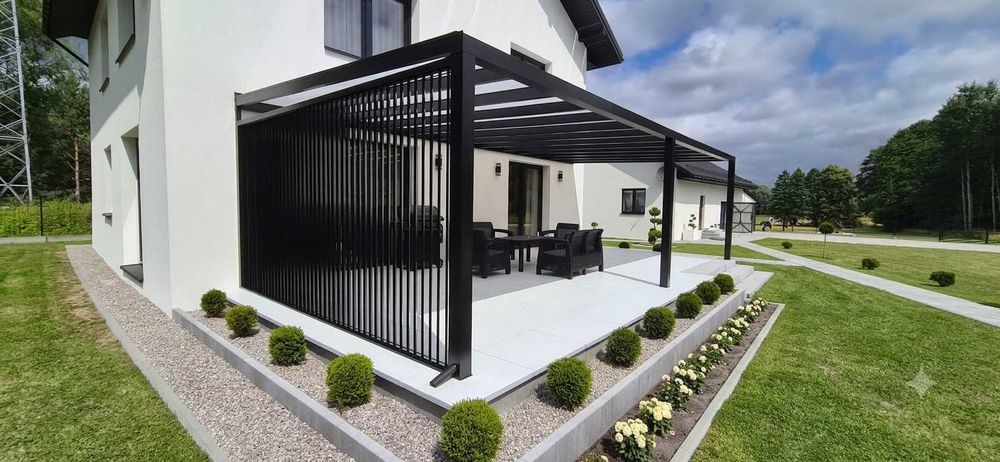 Zadaszenie tarasu Pergola z montażem Dowolny wymiar, szybko i solidnie