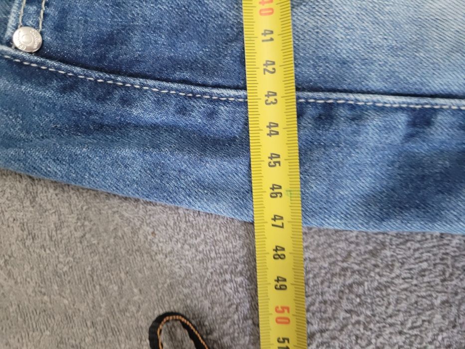 ogrodniczki jeans short cropp r 36