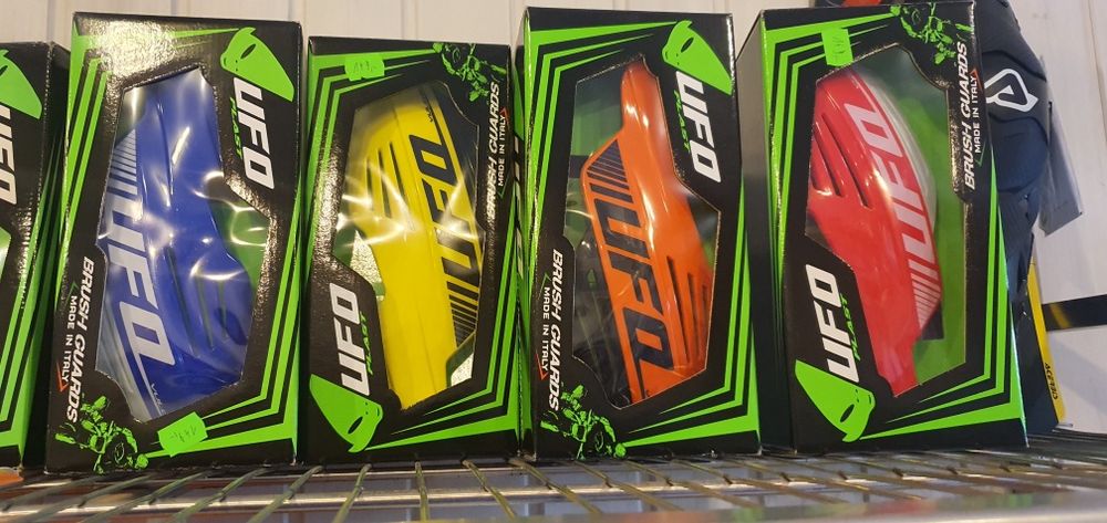 Osłony dłoni UFO Handbary uniwersalne kx cr kxf rmz yz yzf Ktm gas gas