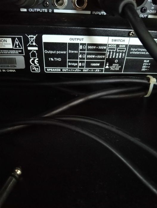 Amplificador Digital Synq Digit 1k0 2x500RMS 4 ohms