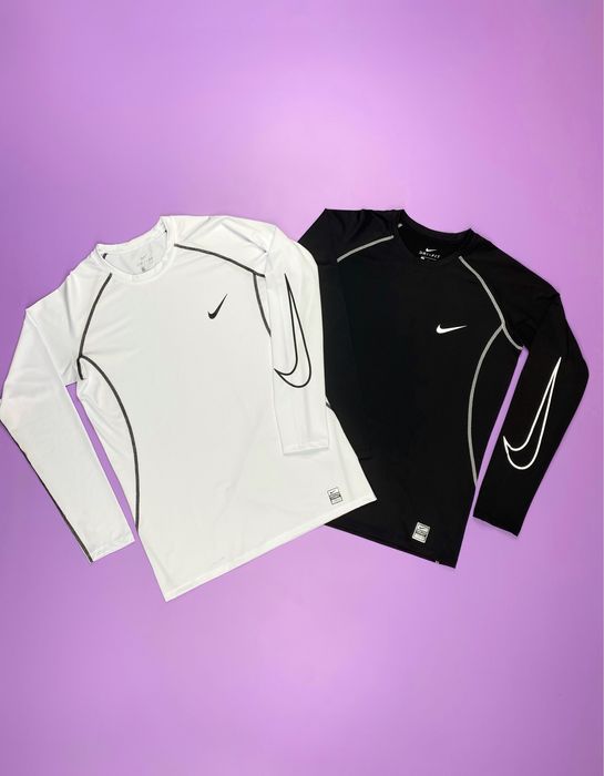 Рашгард Nike, компресійна кофта найк, термо ніке, лонг найк