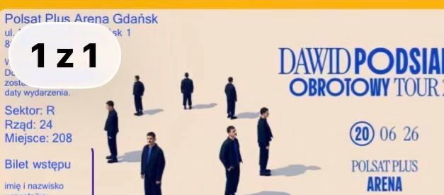 Bilet na Dawida Podsiadlego