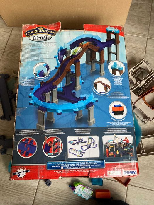 Chuggington Залізниця "Льодова печера", "Ледяная пещера" з Коко