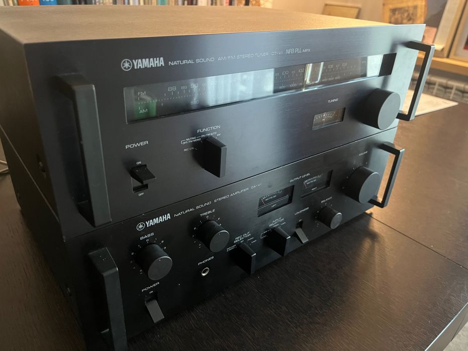 Yamaha CA-V1 + Yamaha CA-T1 wzmacniacz i tuner