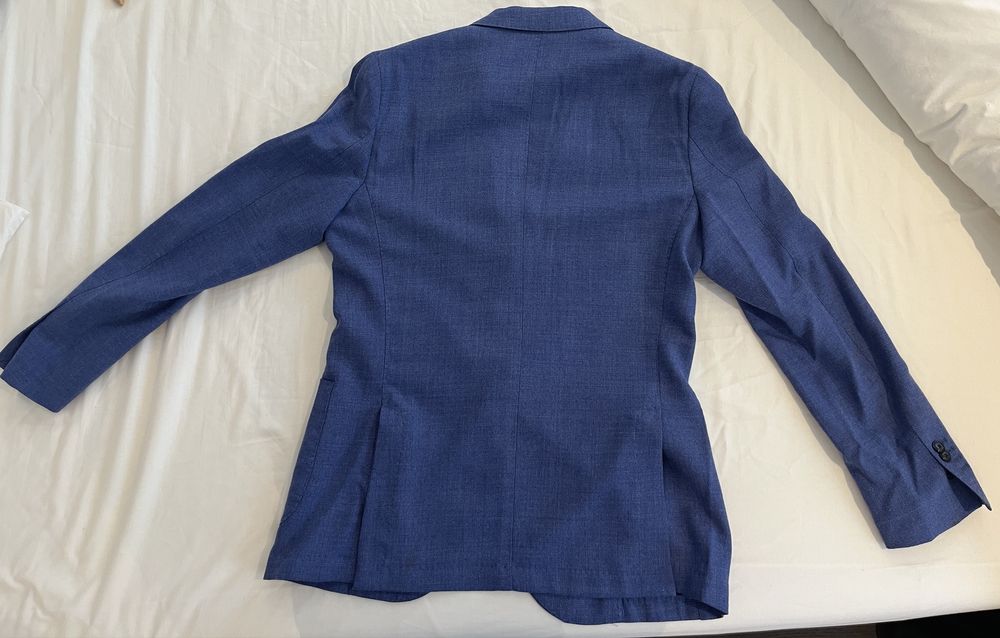 Blazer azul Massimo Dutti