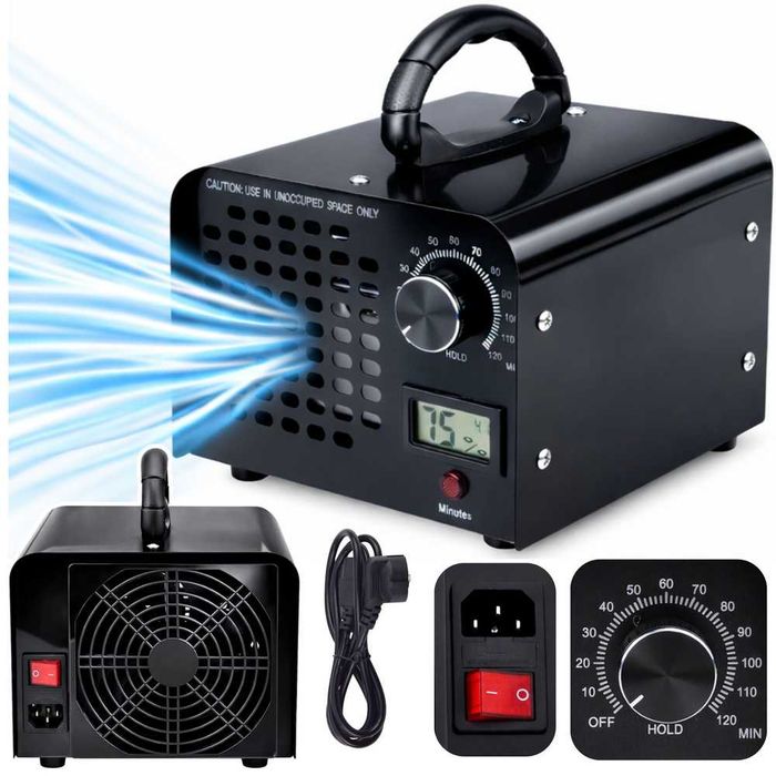 Generator Ozonu 60000 Mg Ozonator Do Pomieszczeń Lcd Timer