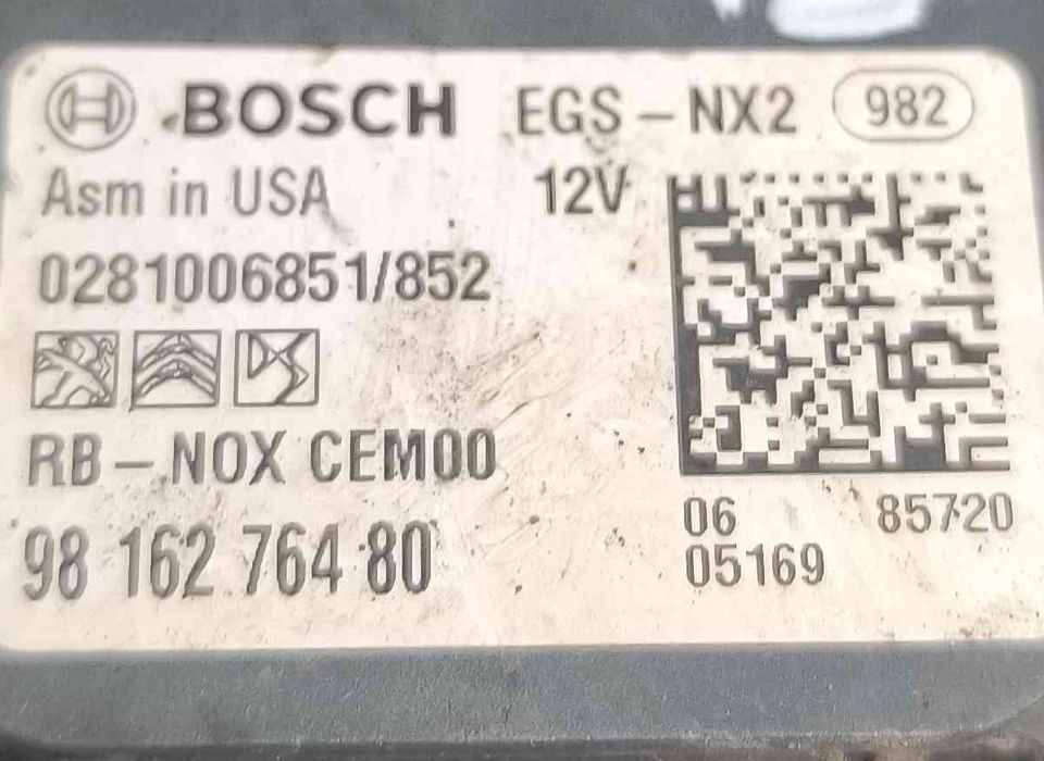Sensor de NOX PEUGEOT 208 I (CA_, CC_) ano 2015