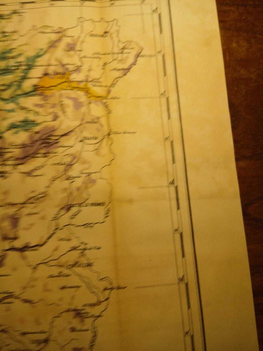Mapa - Carte Viticole du Portugal, Cincinnato da Costa 1900