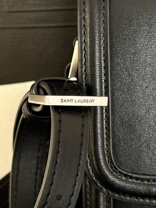 Idealna czarna markowa torebka YSL  na ramię