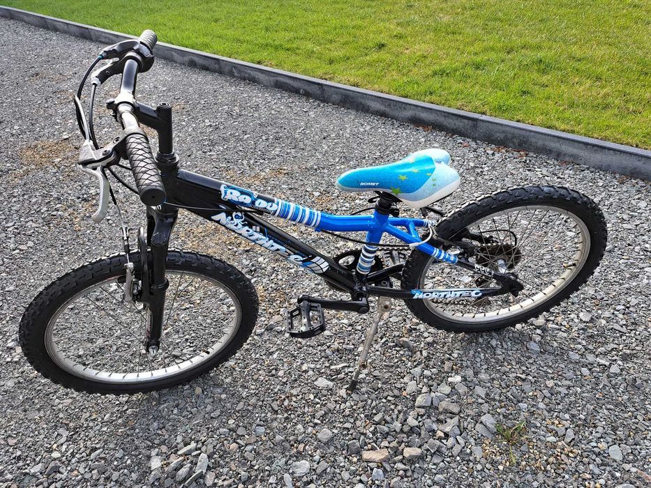 Rower, rowerek aluminiowy 20 cali góralik