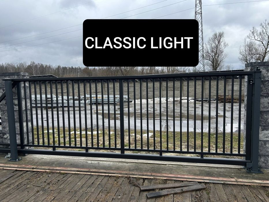 Brama przesuwna pionowa 4mx1,42m, ocynk ogniowy, inne modele