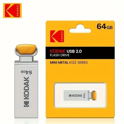 Металева флешка Kodak K122 64GB USB 2.0