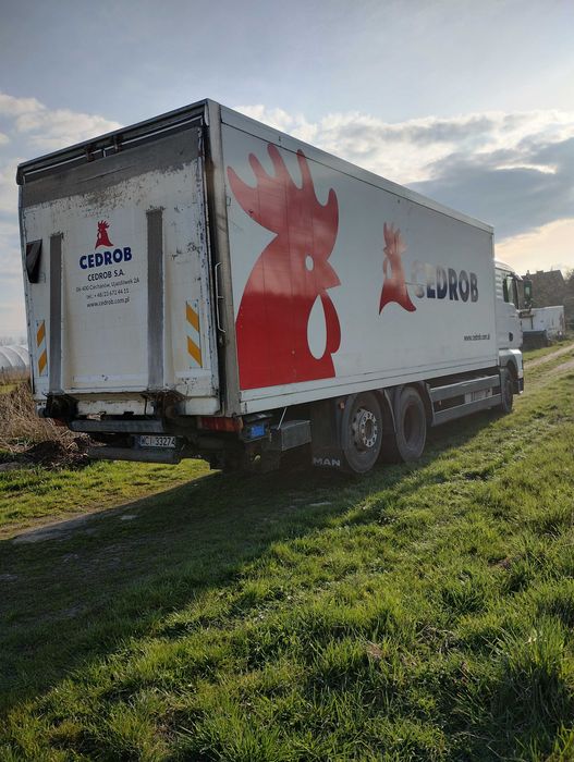 Man TGA 26 360 chłodnia lub rama pod zabudowę