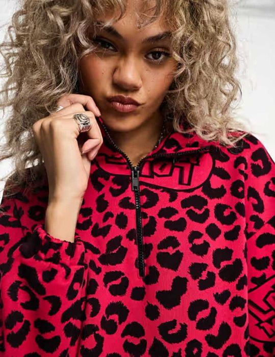 LOVE MOSCHINO Krótka dresowa sukienka 36/38