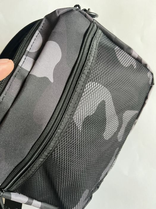 Сумка через плече бейп/BAPE camo shoulder bag, барсетка бананка