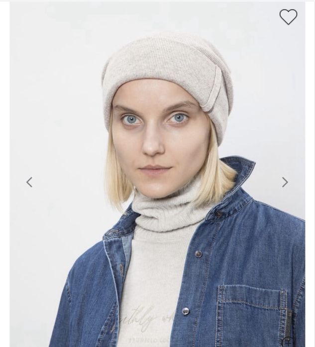 Женская кашемировая шапка Brunello Cucinelli