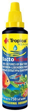 Preparat Tropical Bacto-Active 30ml Aktywne Bakterie Do Akwarium Biologiczny Filtr Wodno Zbiornika