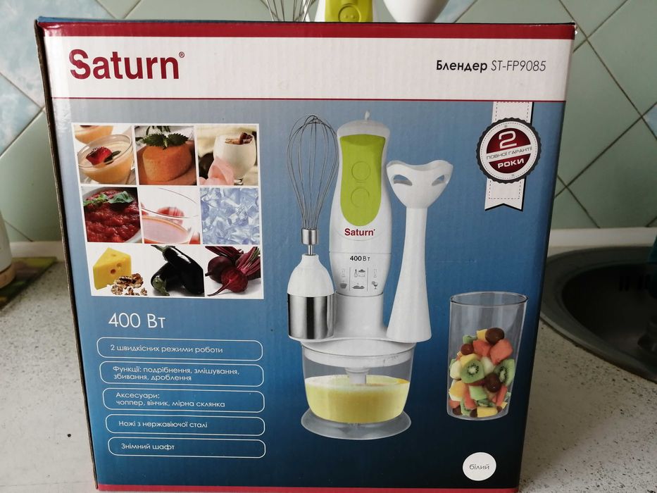 Saturn St Fp9098 Блендер SATURN ST-FP 9085: 400 Кухонные комбайны