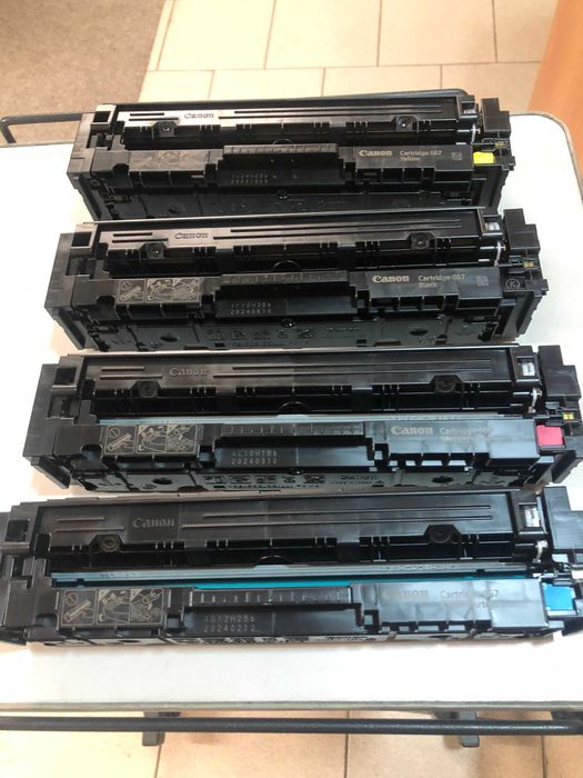 Катридж Canon 067  першопрохідці b/c/y/m