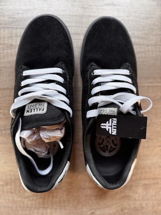 Buty Fallen the goat black/white sneakersy nowe 40