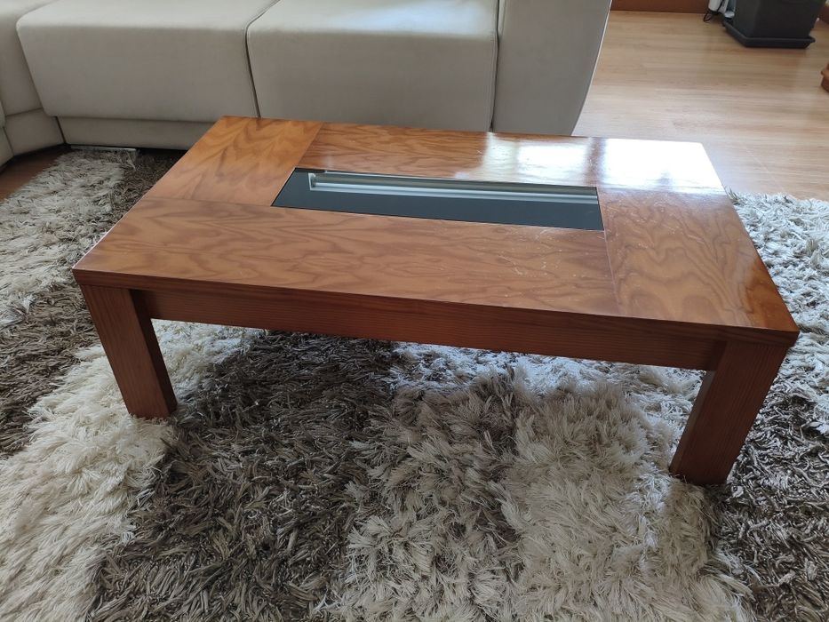 Mesa de centro em pinho maciço