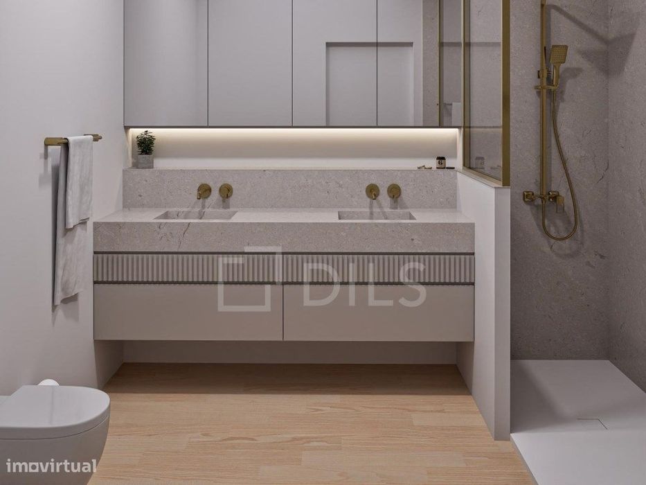 Apartamento T1 com terraço em novo empreendimento nas Colinas da Bo...