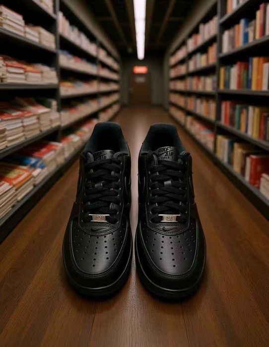 Air Force 1 07 Supreme czarny