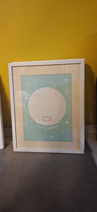 Quadro com ilustração infantil – molduras IKEA