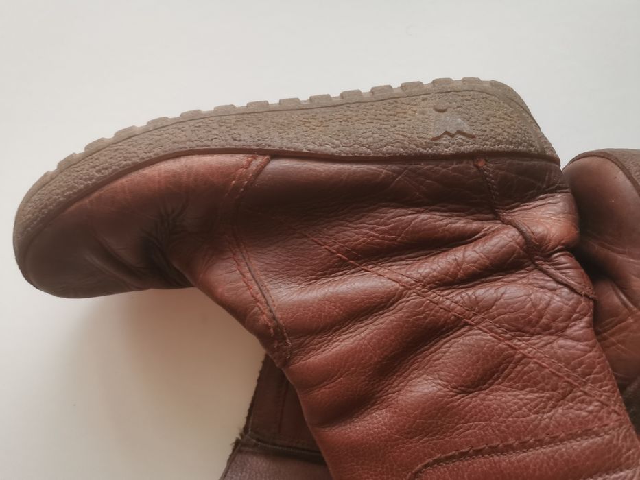 Buty meskie skórzane ocieplane Rozmiar 44