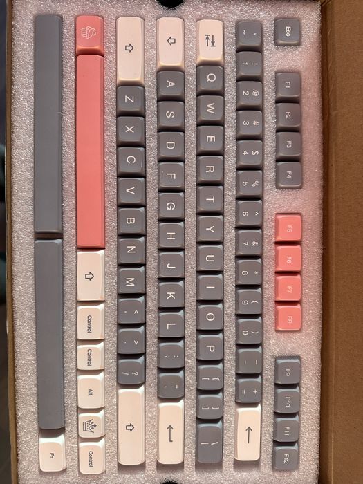 Кейкапы для клавиатуры pbt пластик, XDA профиль