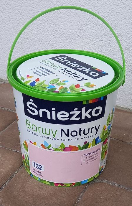 Farba Śnieżka Różowa Altanka 132