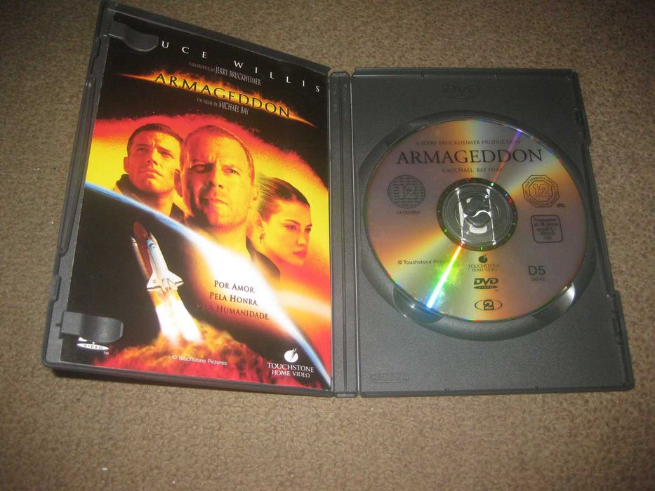 DVD "Armageddon" com Bruce Willis
