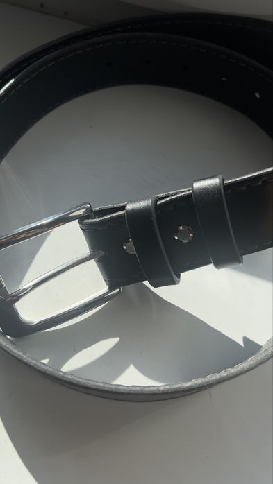 Skórzany  pasek wykonany ręcznie