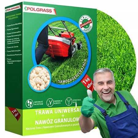 Trawa samo zagęszczająca + Nawóz Granulowany 1KG możliwa wysyłka