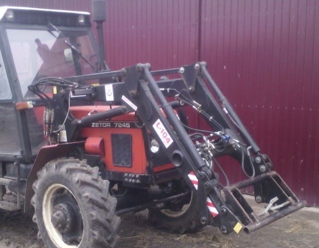 Ładowacz czolowy tur hydramet zetor 7245
