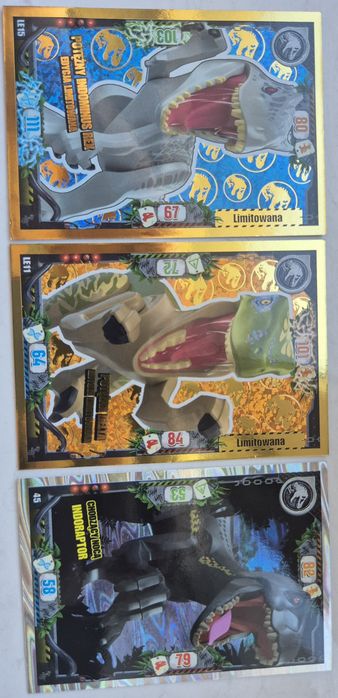 Karty Lego Jurassic World