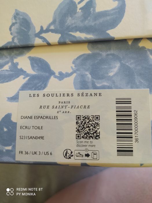 Sprzedam espadryle na koturnie damskie 36 Sezanè Polecam!