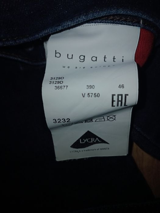 Чоловічі джинси bugatti 46р.