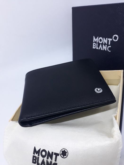 Чоловічий гаманець монт бланк кошельок | Мужской кошелек портмоне кожа