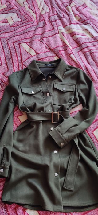 Сукня жіноча замшева