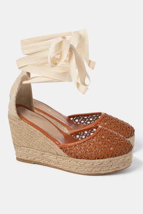 Sandálias de cunha da Lanidor