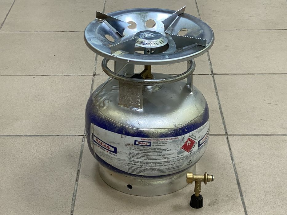 5 л Балон газовий з горілкою. БУ Баллон газовый с горелкой Качество