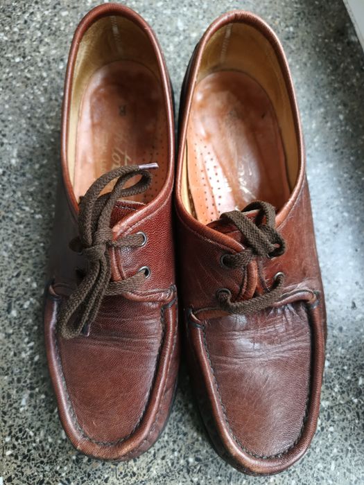 Pantofle skórzane włoskie torella