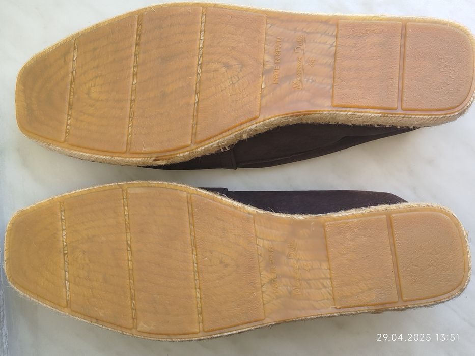 Еспадрильї із замши