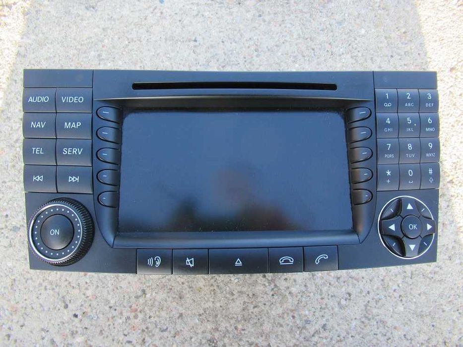 mercedes CLS 219 W211 radio nawigacja cd comand