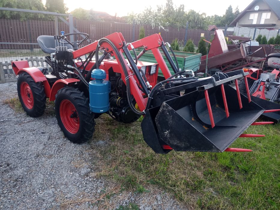 Ładowarka Ogrodnicza TRAKTOREK miniCiągnik 4x4 tz4k14 agrozet czeski