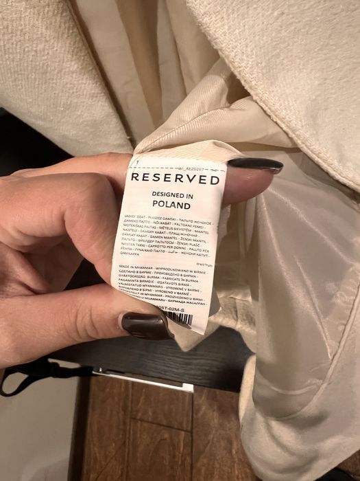 Тепле пальто від Reserved