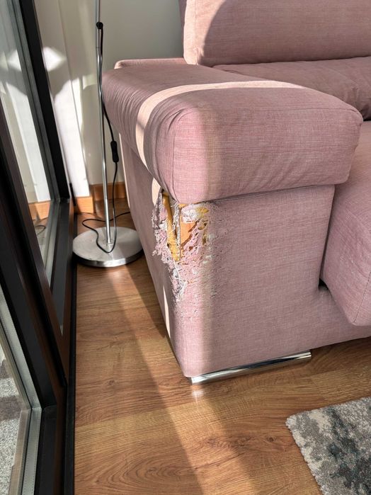 Sofá com Chaise Longue